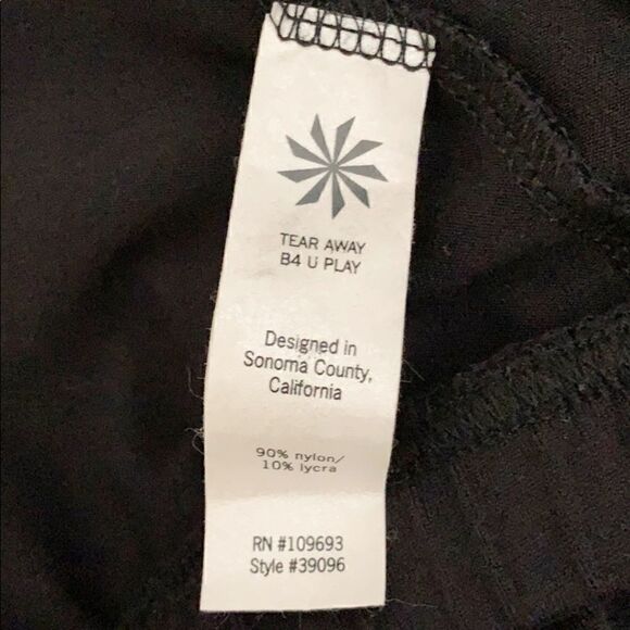 Athleta Basic Black Capri Leggings - Picture 7 of 8